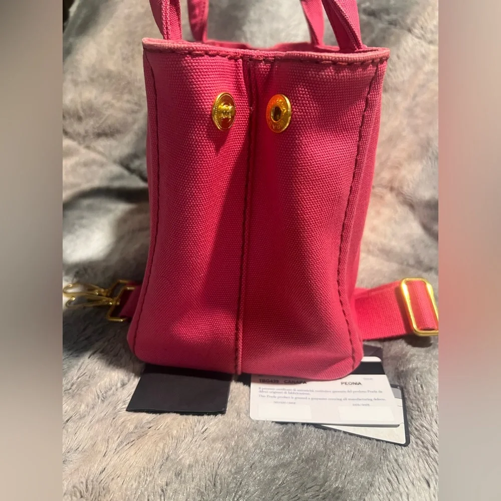 🔥SOLD🔥🌺PRADA CANAPA PEONIA Pink - Picture 4 of 8